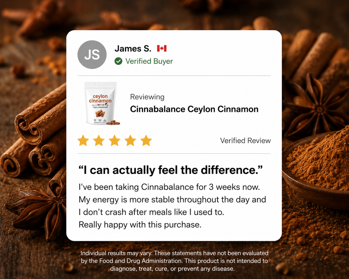 Cinnabalance Ceylon Cinnamon Soft Capsules, Cholesterol, Cardiovascular, Anti-inflammatory Support, Antioxidants