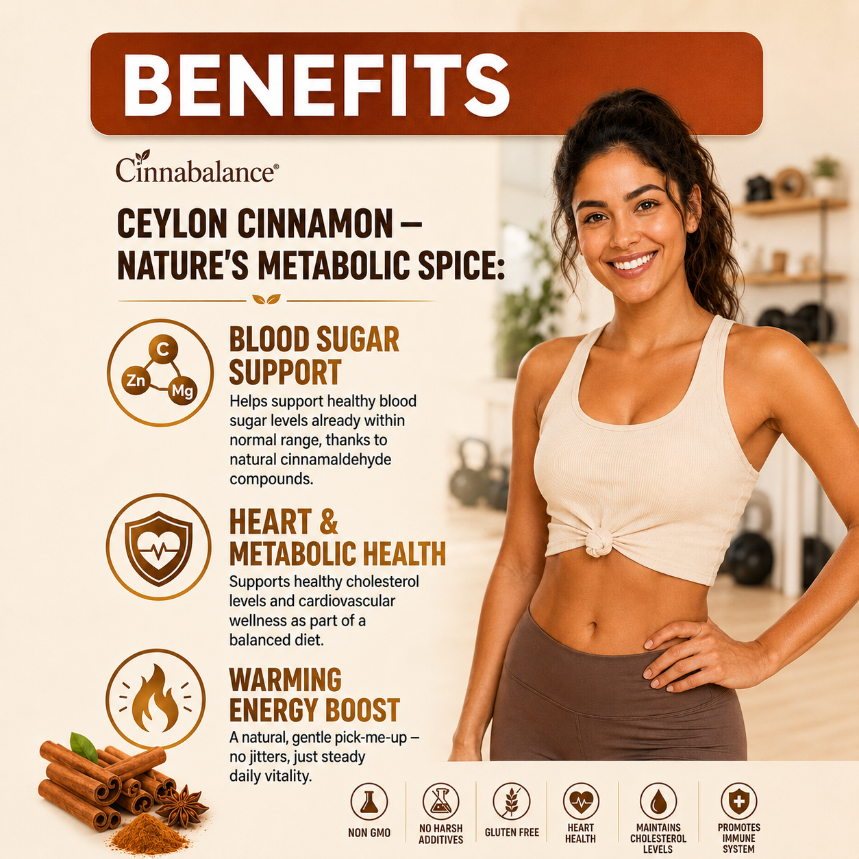 Cinnabalance Ceylon Cinnamon Soft Capsules to Anti-inflammatory, Cardiovascular Support